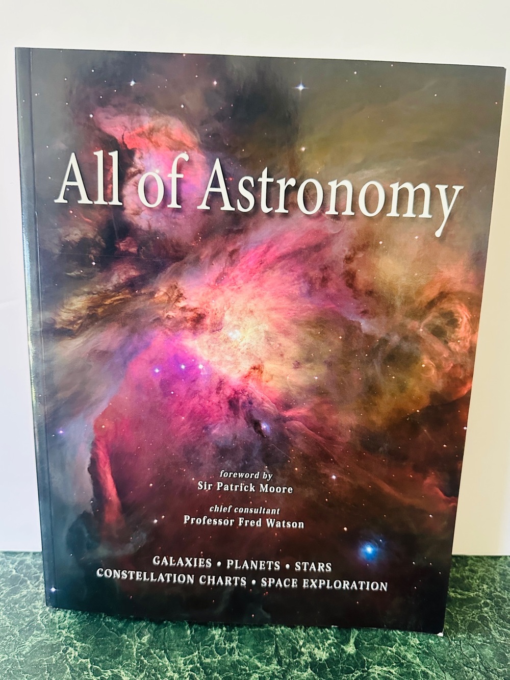 All of Astronomy Hardcover Book Galaxies Planets Stars. Constellation Charts